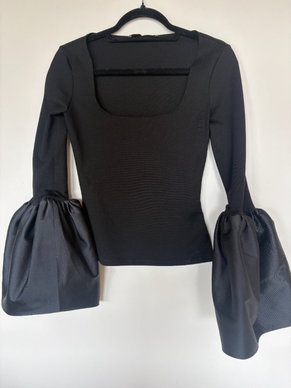 FRANÇOISE | NWOT | Lexi Bouffante-Sleeve Cotton Top, Size: FR36 - Picture 8 of 13